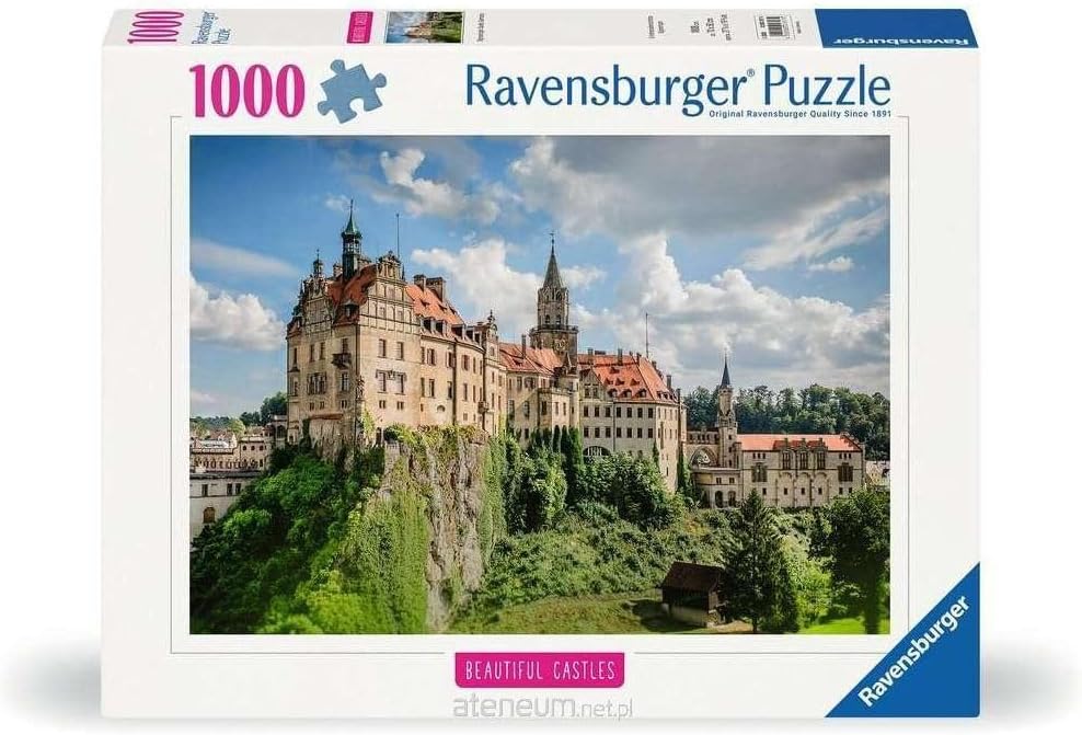 Gyönyörű Kastélyok - Sigmaringen Várkastély, Németország Ravensburger 1000 darabos kirakó puzzle (RA - 12001317) - puzzlegarden