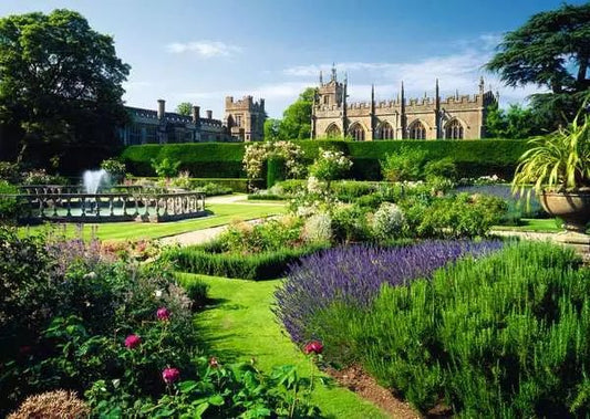 Gyönyörű kertek - A Királynő Kertje, Sudeley - kastély, Anglia Ravensburger 1000 darabos kirakó puzzle (RA - 12000848) - puzzlegarden