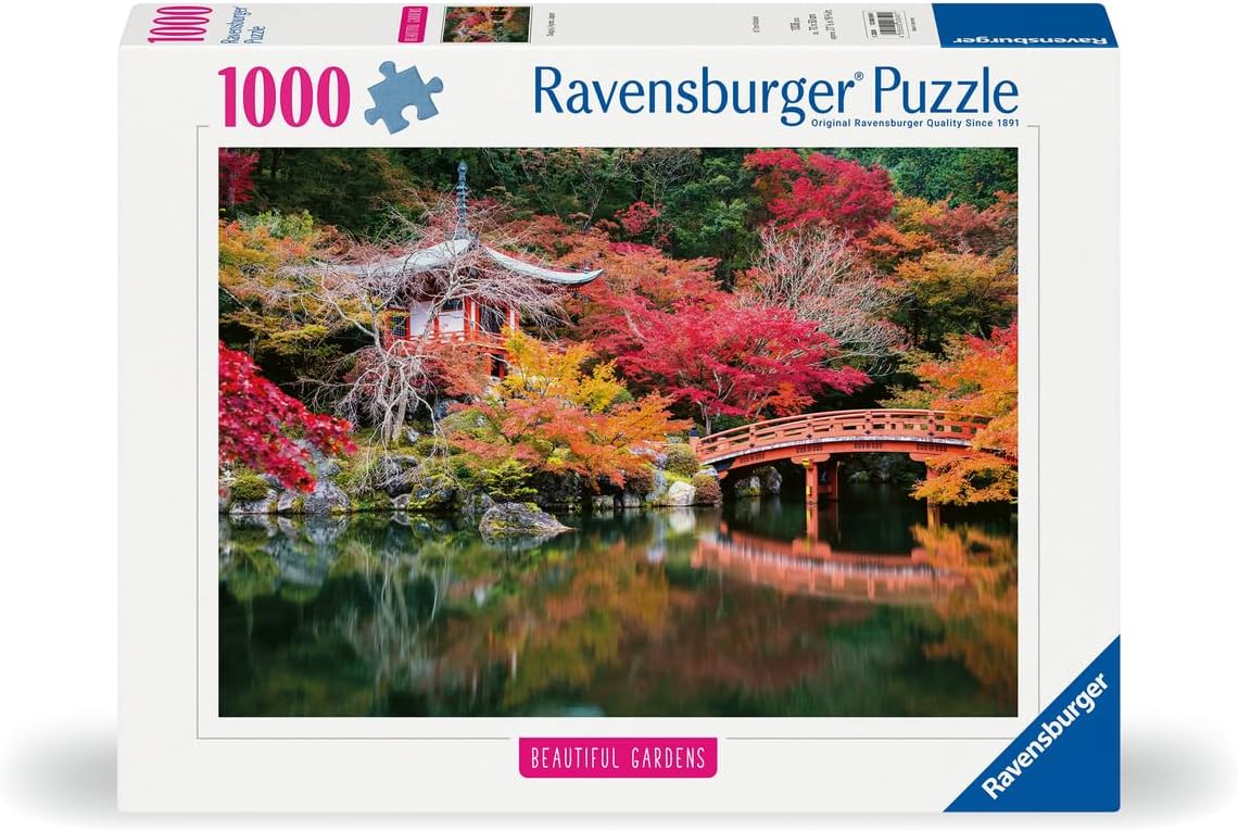 Gyönyörű Kertek - Daigo - ji, Kiotó, Japán Ravensburger 1000 darabos kirakó puzzle (RA - 12000849) - puzzlegarden