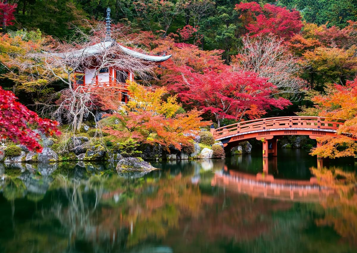 Gyönyörű Kertek - Daigo - ji, Kiotó, Japán Ravensburger 1000 darabos kirakó puzzle (RA - 12000849) - puzzlegarden