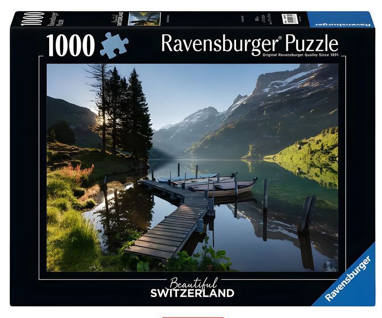 Gyönyörű Svájc – Berni - felvidék, Oberland Ravensburger 1000 darabos kirakó puzzle (RA - 12000375) - puzzlegarden