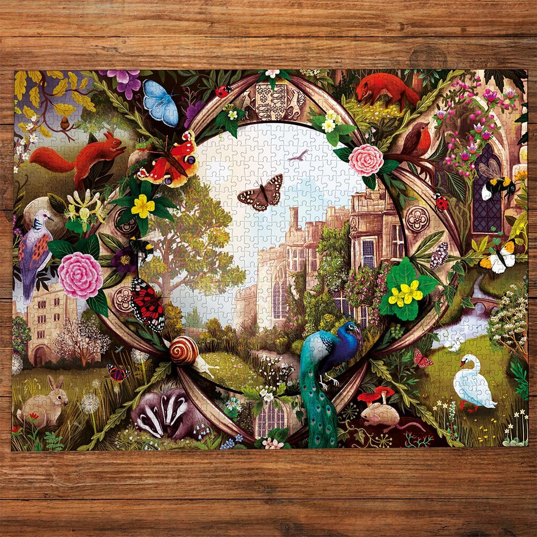 Haddon Hall legendája Gibsons 1000 darabos kirakó puzzle (G - G7154) - puzzlegarden