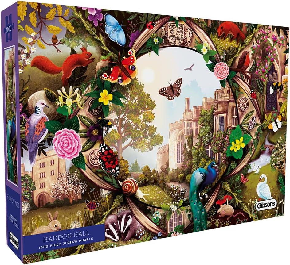 Haddon Hall legendája Gibsons 1000 darabos kirakó puzzle (G - G7154) - puzzlegarden
