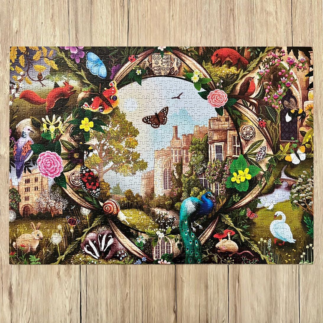 Haddon Hall legendája Gibsons 1000 darabos kirakó puzzle (G - G7154) - puzzlegarden