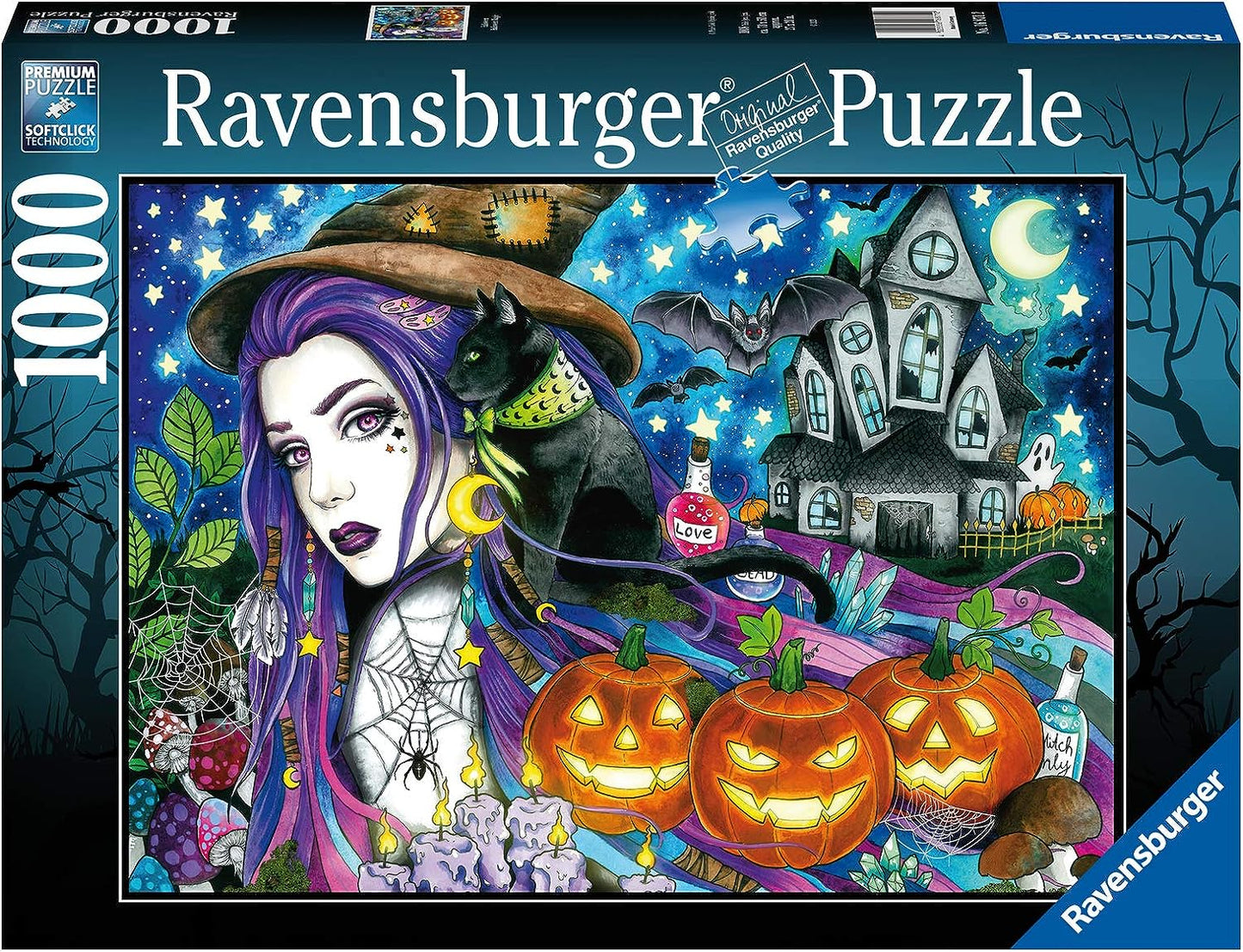 Halloween Ravensburger 1000 darabos kirakó puzzle (RA - 16871) - puzzlegarden