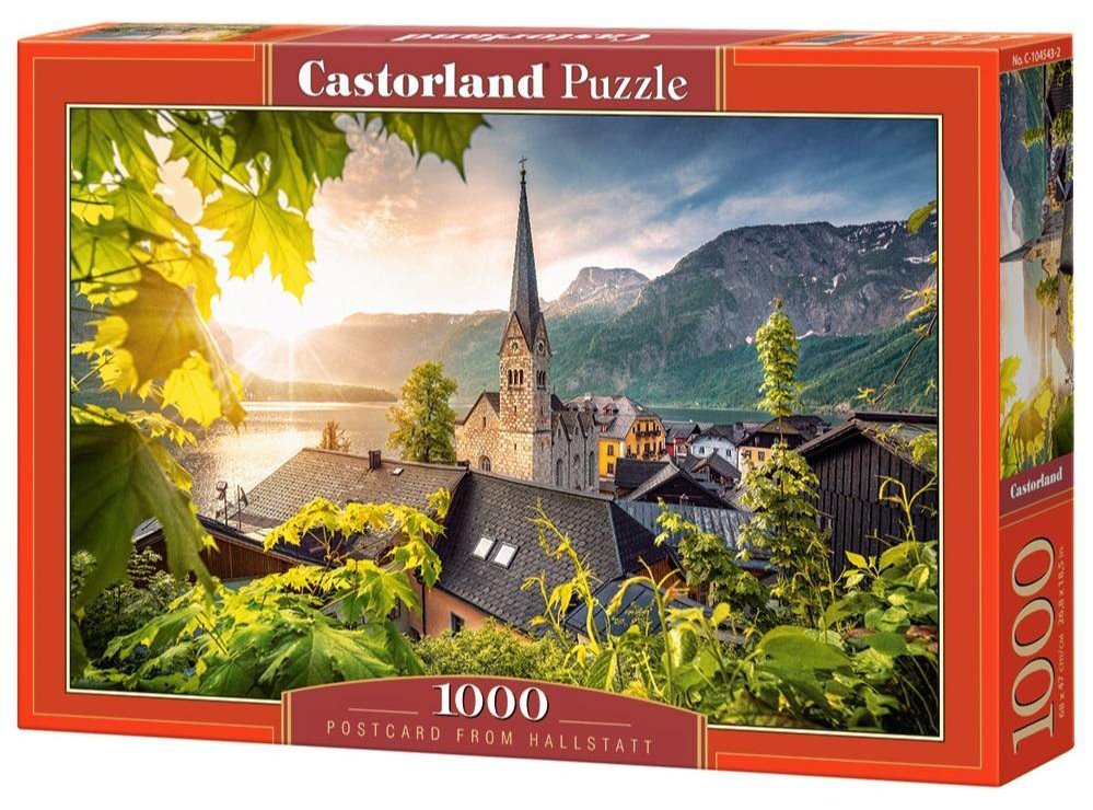 Hallstatt, Ausztria Castorland 1000 darabos kirakó puzzle (C - 104543) - puzzlegarden