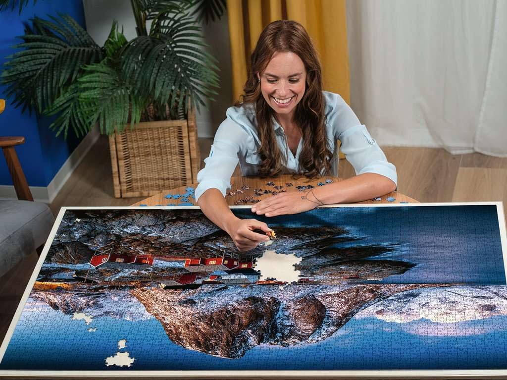 Hamnoy - Lofoten, Norvégia Ravensburger 3000 darabos kirakó puzzle (RA - 17081) - puzzlegarden