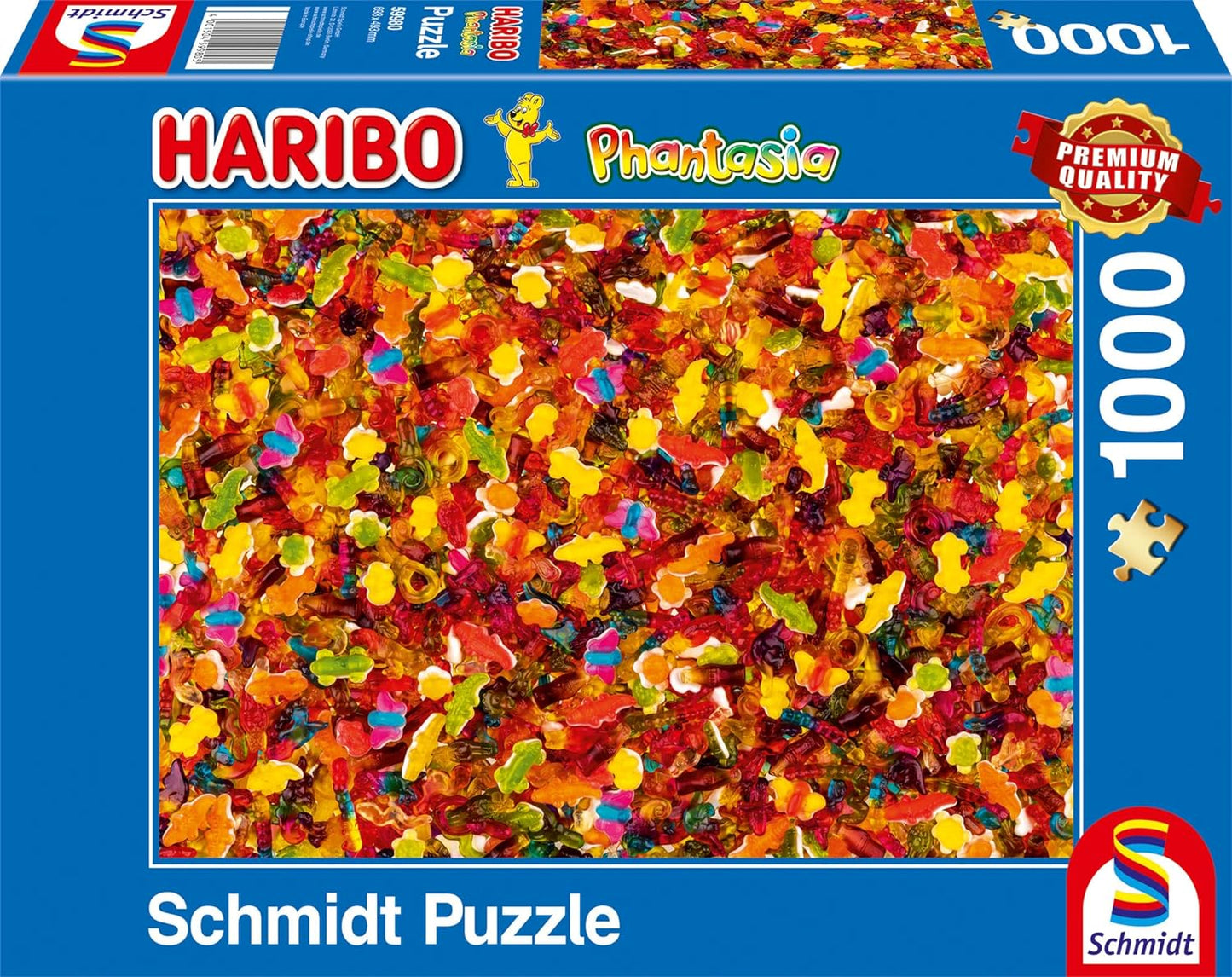 Haribo - Phantasia Schmidt Spiele 1000 darabos kirakó puzzle (SCH - 59980) - puzzlegarden