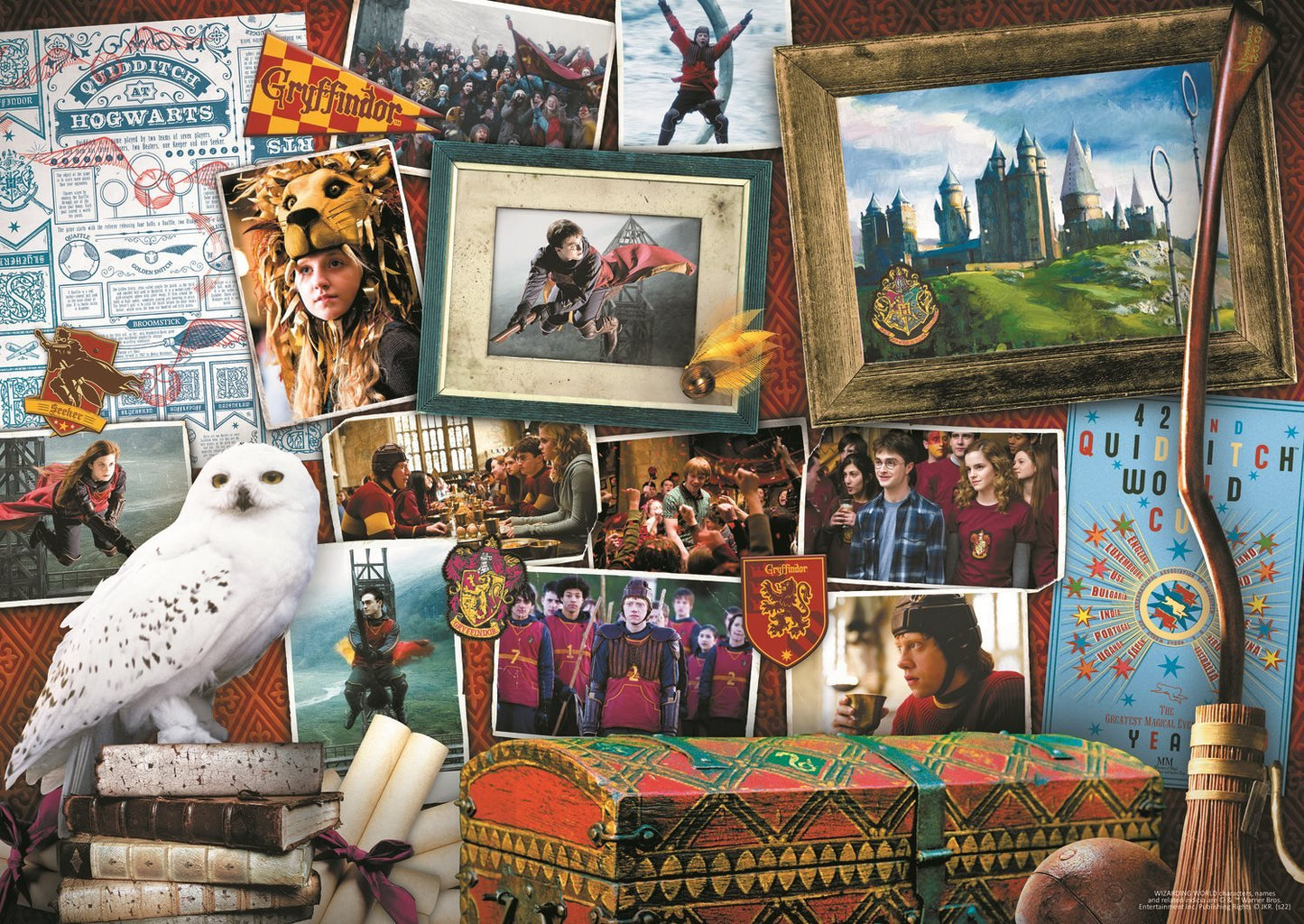 Harry Potter 10in1 óriás gyüjtemény Trefl 1000 darabos kirakó puzzle (TR - 93237) - puzzlegarden