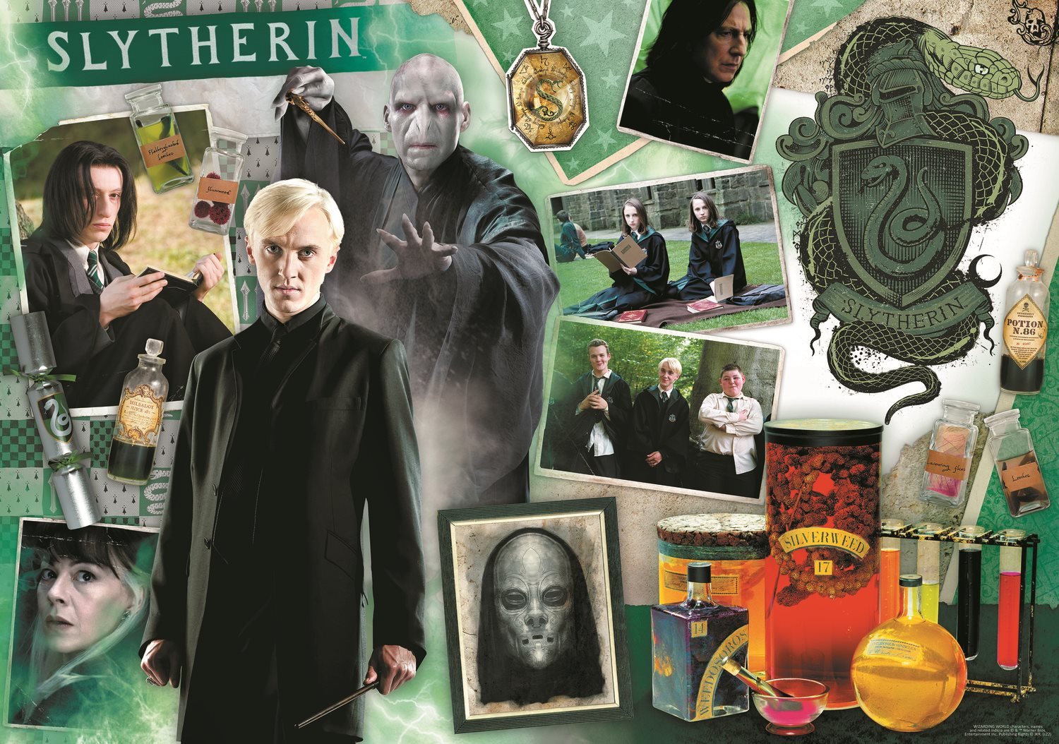 Harry Potter 10in1 óriás gyüjtemény Trefl 1000 darabos kirakó puzzle (TR - 93237) - puzzlegarden