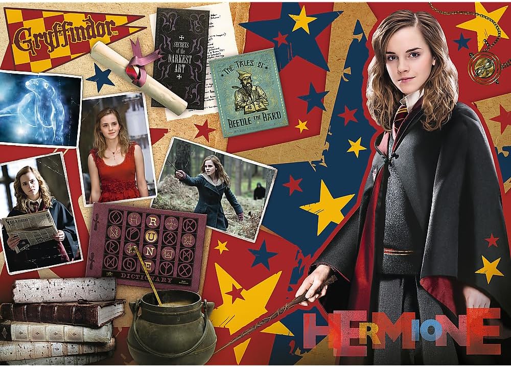 Harry Potter 3in1 gyüjtemény 2. - Harry, Ron és Hermione - 400, 500, 600 Trefl 500 darabos kirakó puzzle (TR - 91826) - puzzlegarden