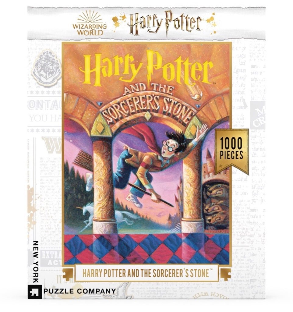 Harry Potter és a Bölcsek Köve New York Puzzle Company 1000 darabos kirakó puzzle (NYPC - NPZHP1601) - puzzlegarden