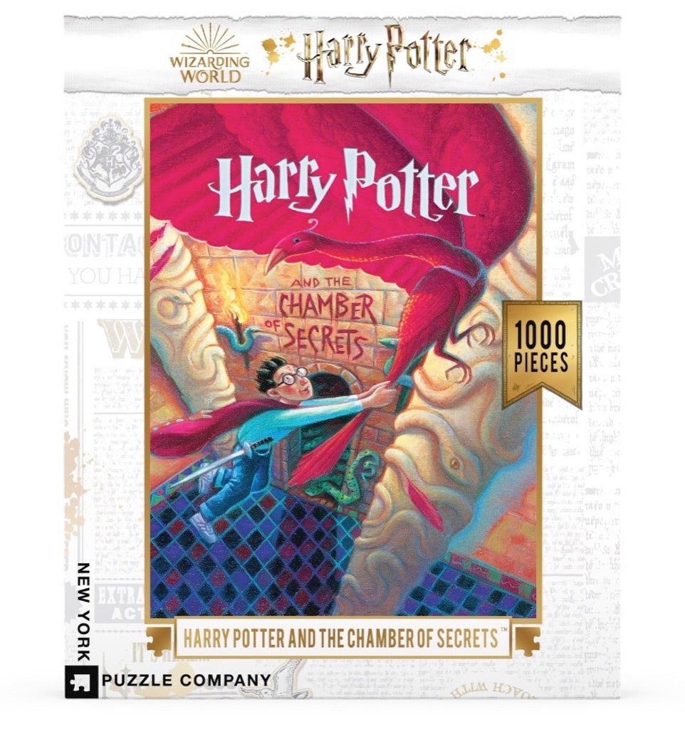 Harry Potter és a Titkok Kamrája New York Puzzle Company 1000 darabos kirakó puzzle (NYPC - NPZHP1602) - puzzlegarden