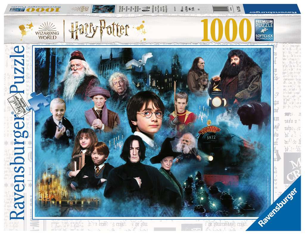 Harry Potter varázslatos világa Ravensburger 1000 darabos kirakó puzzle (RA - 17128) - puzzlegarden