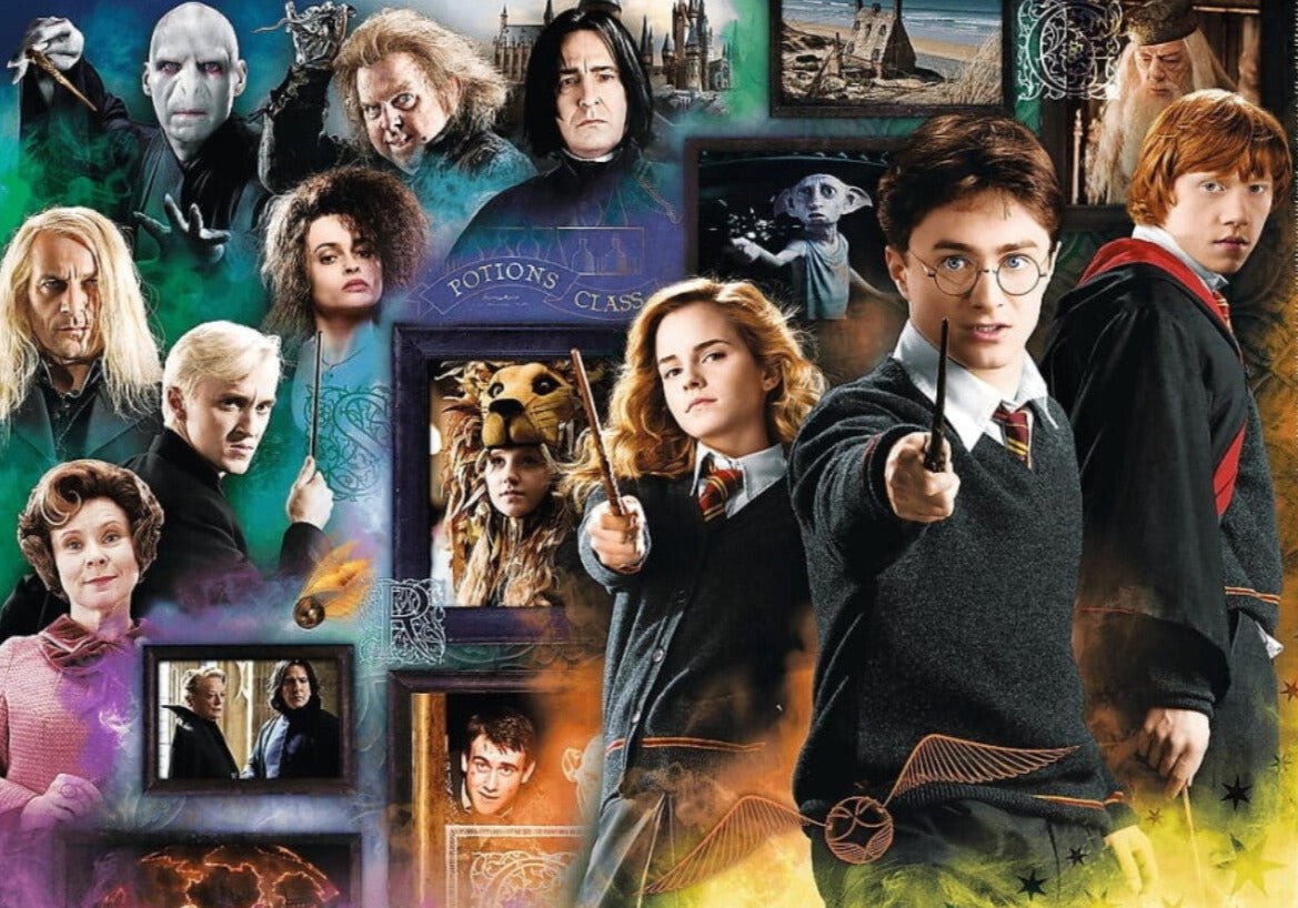 Harry Potter - Varázslóvilág Trefl 1000 darabos kirakó puzzle (TR - 10668) - puzzlegarden
