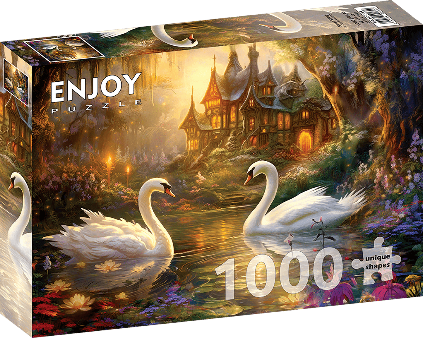 Hattyúk Tava Enjoy 1000 darabos kirakó puzzle (EN - 2184) - puzzlegarden