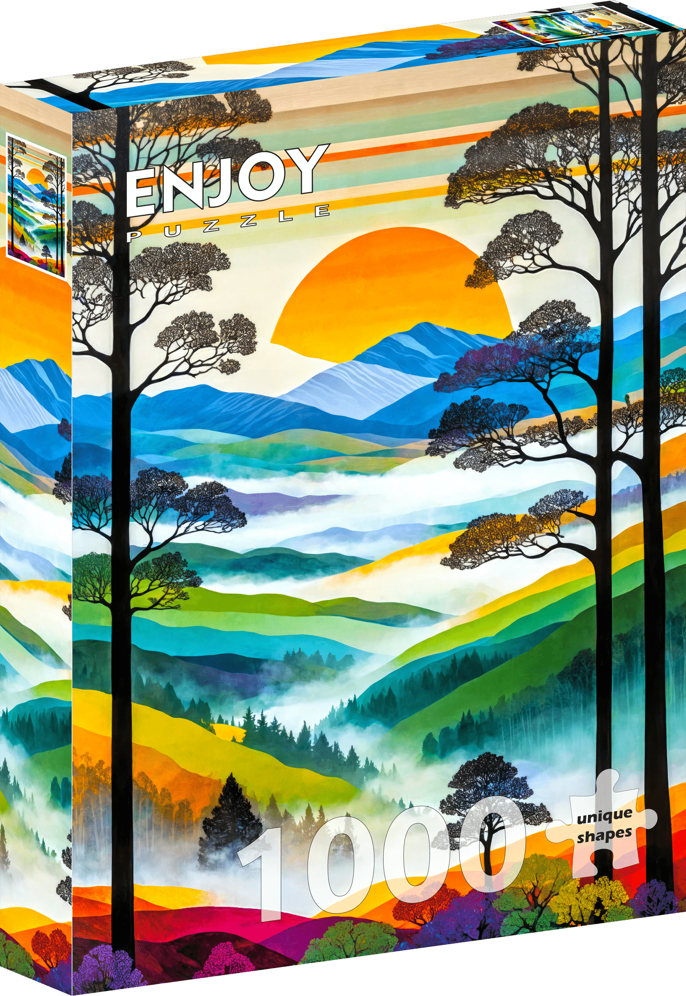 Hegyi szellő Enjoy 1000 darabos kirakó puzzle (EN - 2264) - puzzlegarden