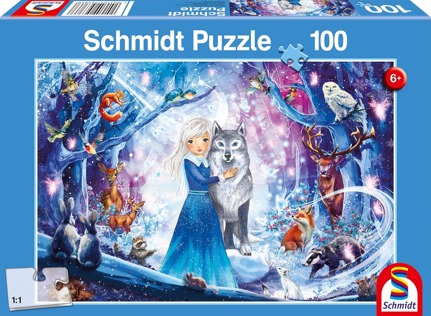 Hercegnő a havas erdőben Schmidt Spiele 100 darabos kirakó puzzle (SCH - 56386 4001504563868) - puzzlegarden