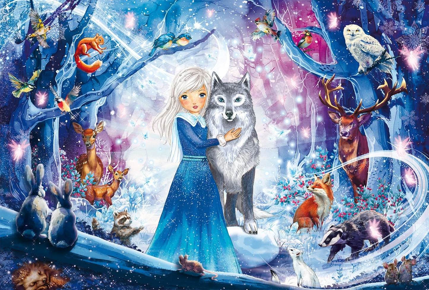 Hercegnő a havas erdőben Schmidt Spiele 100 darabos kirakó puzzle (SCH - 56386 4001504563868) - puzzlegarden