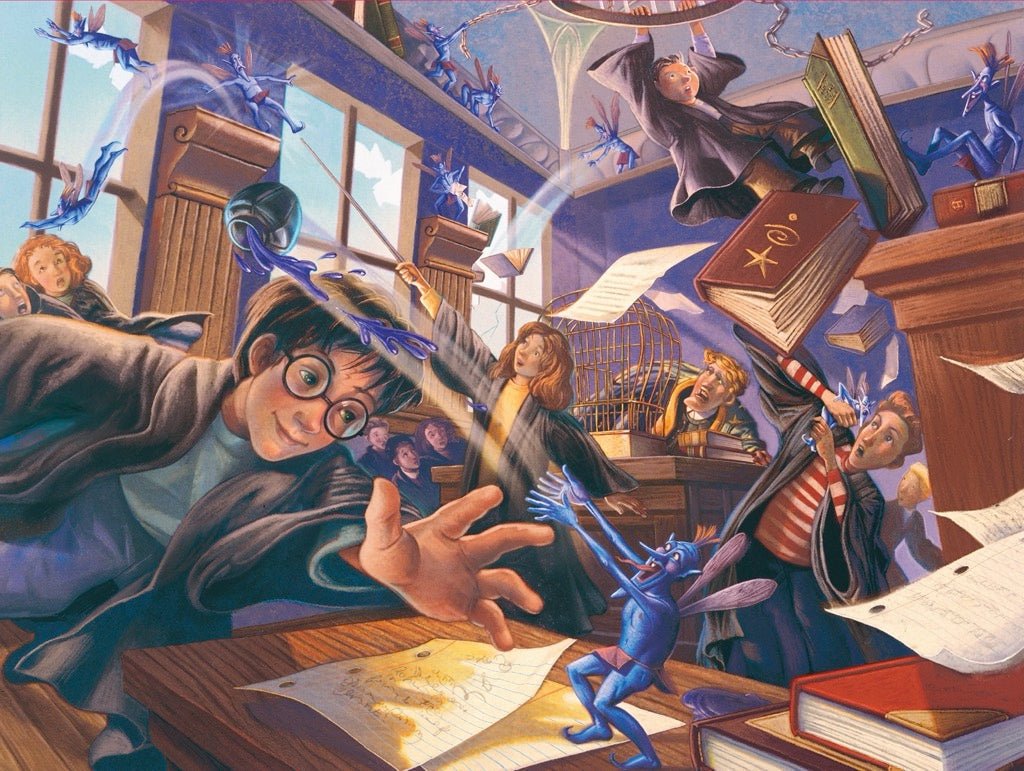 Hessberöpsi tündemanca! New York Puzzle Company 1000 darabos kirakó puzzle (NYPC - NPZHP2408) - puzzlegarden