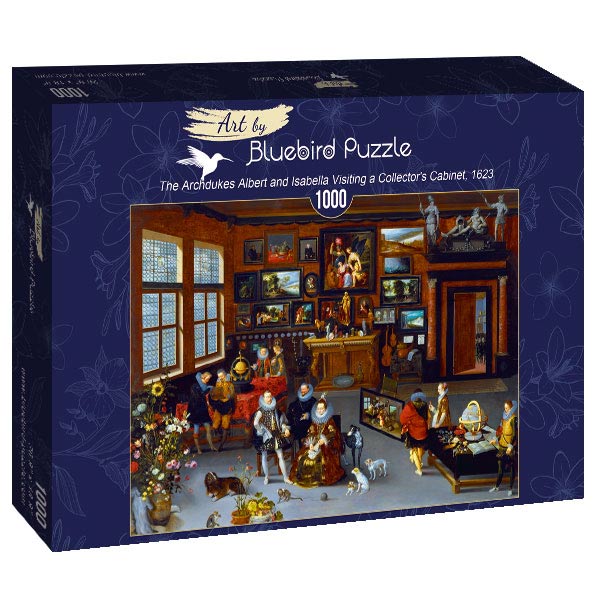Hieronymus Francken II - Albert főherceg és Izabella főhercegné látogatása egy műteremben Bluebird 1000 darabos kirakó puzzle (BB - 60077) - puzzlegarden
