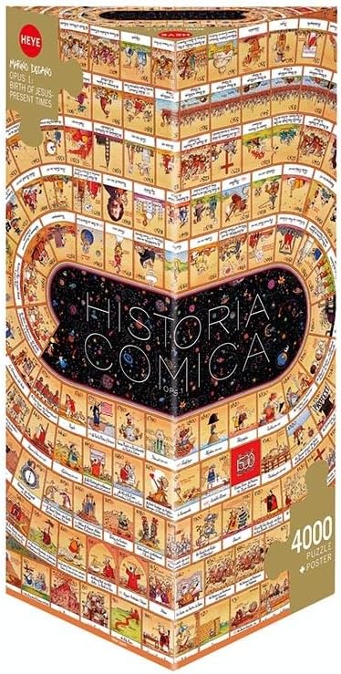 Historia Comica Opus 1 - Jézus születésétől - Napjainkig HEYE 4000 darabos kirakó puzzle (HE - 29341) - puzzlegarden