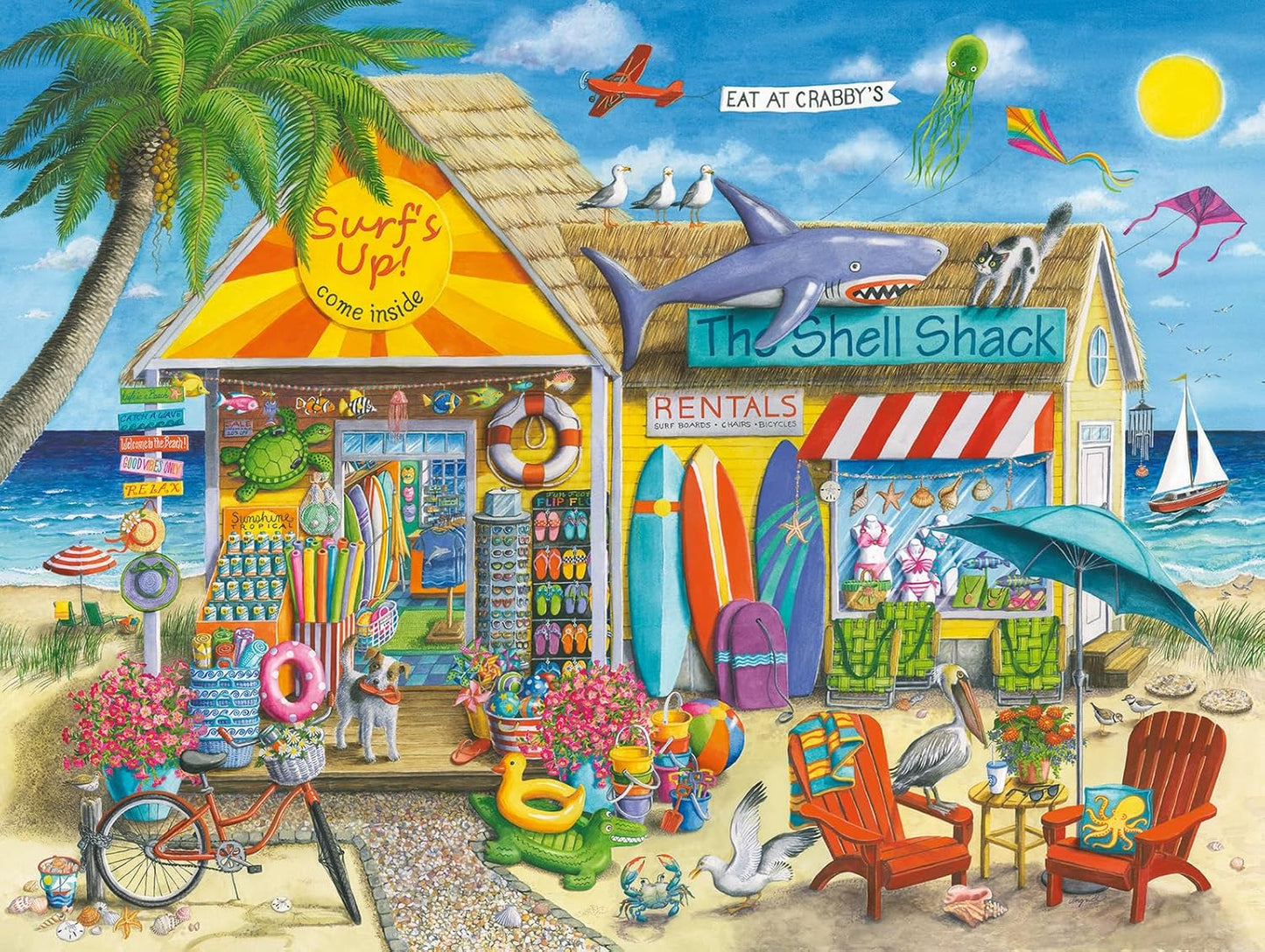 Hívnak a hullámok Ravensburger 1500 darabos kirakó puzzle (RA - 12001449) - puzzlegarden