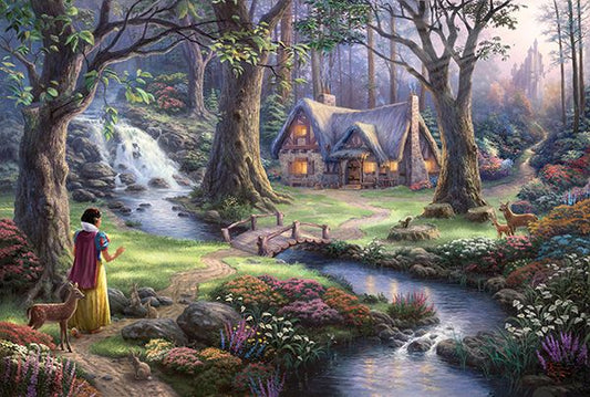 Hófehérke Felfedezi a Kunyhót Schmidt Spiele 1000 darabos kirakó puzzle (SCH - 59485) - puzzlegarden
