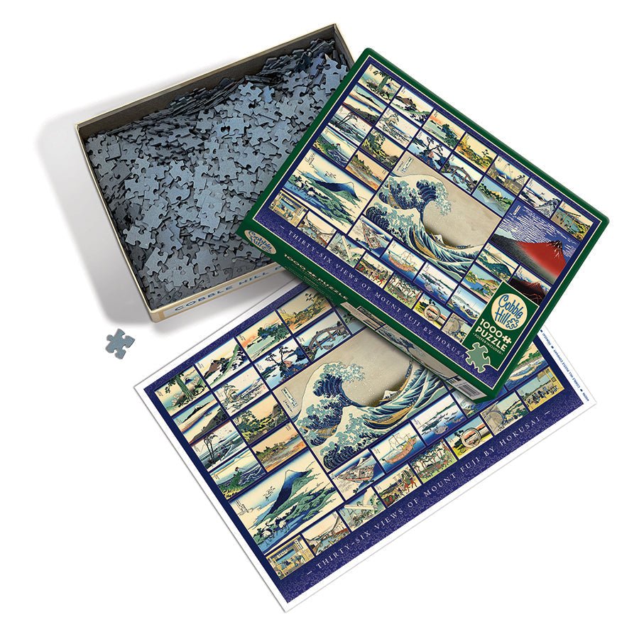 Hokusai Cobble Hill 1000 darabos kirakó puzzle (CH - 40096) - puzzlegarden