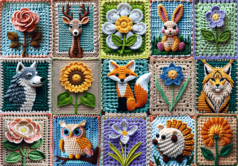 Horgolás a szenvedélyem Trefl 1000 darabos kirakó puzzle (TR - 10950) - puzzlegarden