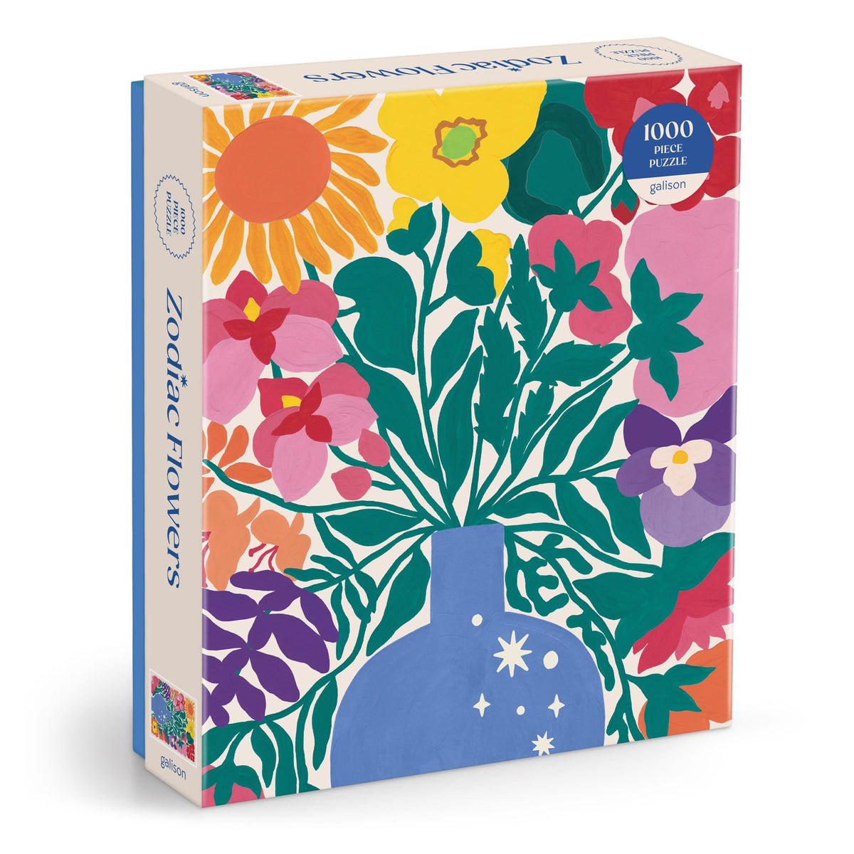 Horoszkóp Virágok Galison 1000 darabos kirakó puzzle (GA - 9780735381575) - puzzlegarden