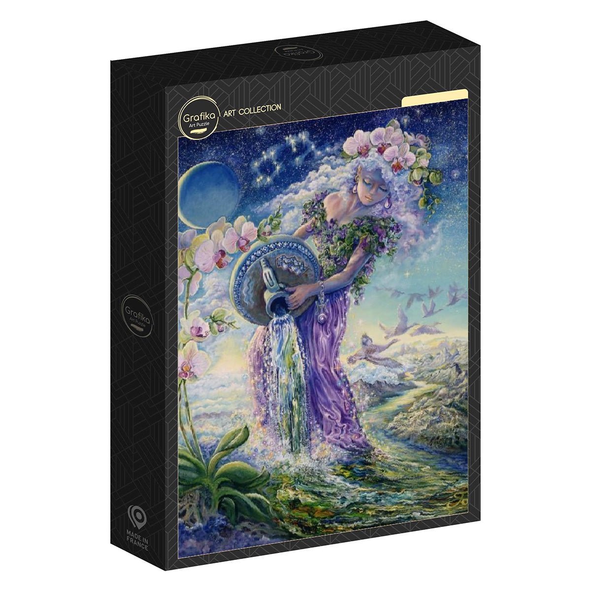 Horoszkóp - Vízöntő Grafika 1000 darabos kirakó puzzle (GR - F - 32344) - puzzlegarden