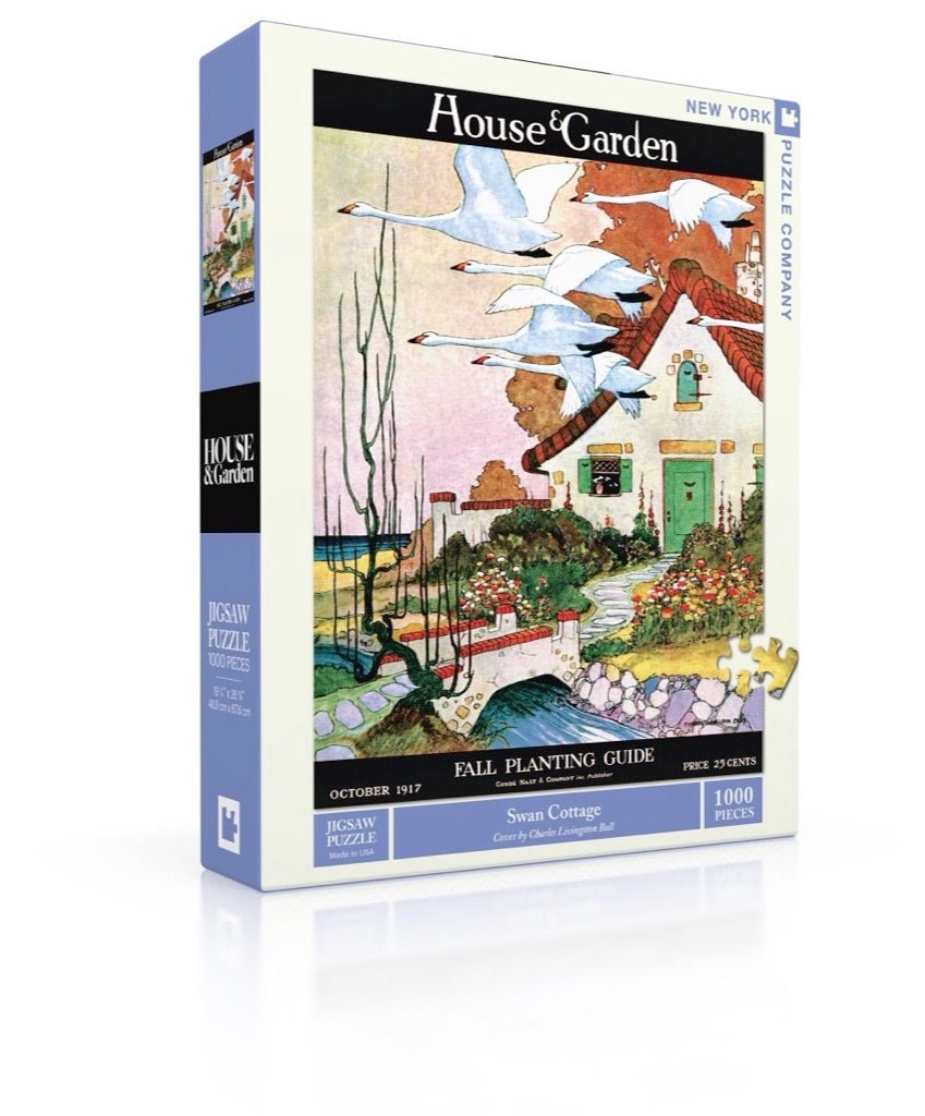 House & Garden - Hattyú Kunyhó New York Puzzle Company 1000 darabos kirakó puzzle (NYPC - NPZHG2111) - puzzlegarden