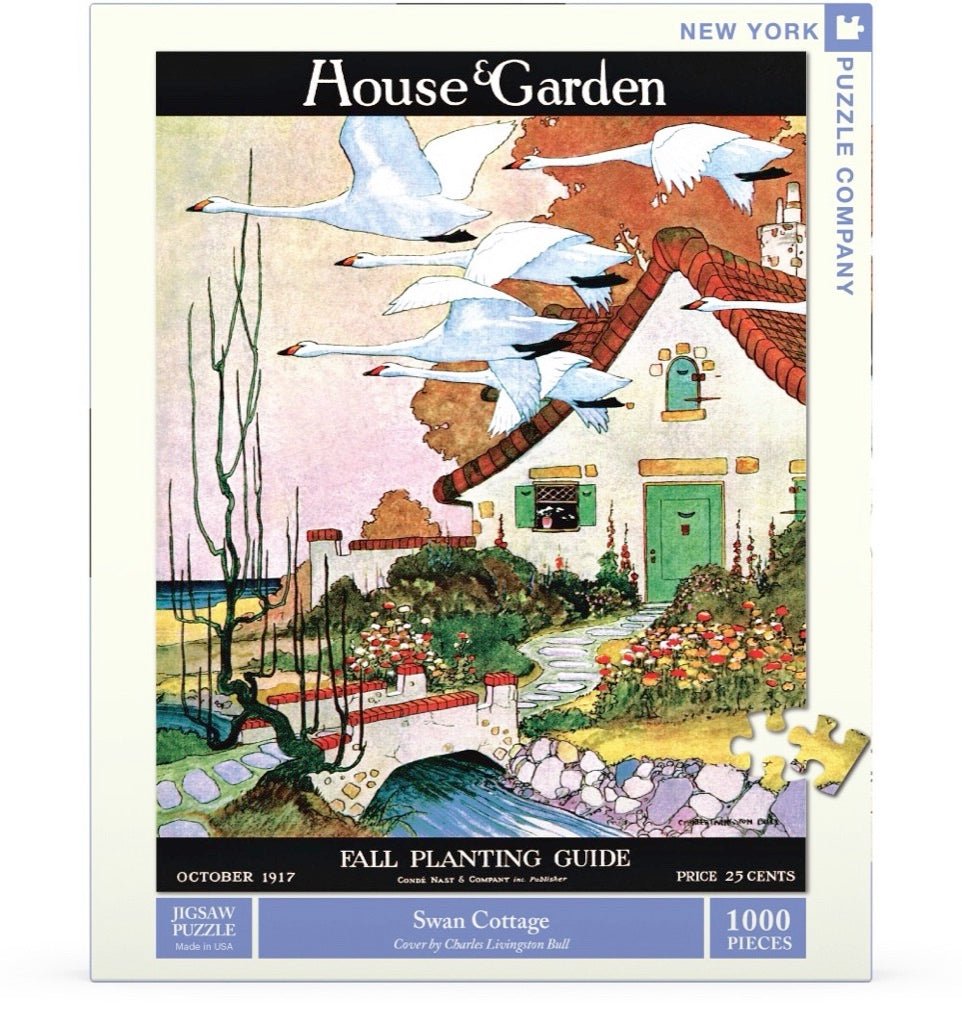House & Garden - Hattyú Kunyhó New York Puzzle Company 1000 darabos kirakó puzzle (NYPC - NPZHG2111) - puzzlegarden