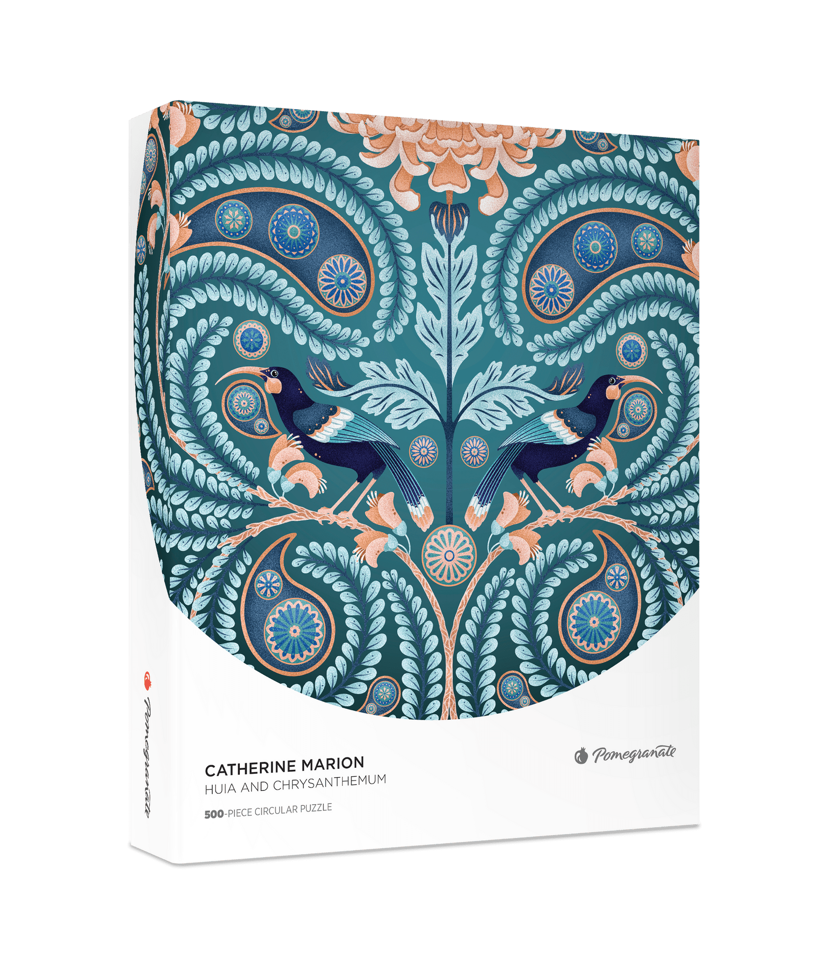 Huia és krizantém Pomegranate 500 darabos kirakó puzzle (POM - JC006) - puzzlegarden