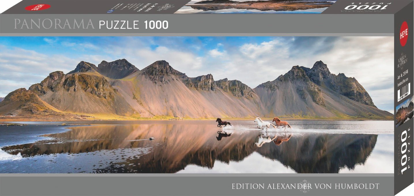 Humboldt - Izlandi lovak HEYE 1000 darabos kirakó puzzle (HE - 29946) - puzzlegarden