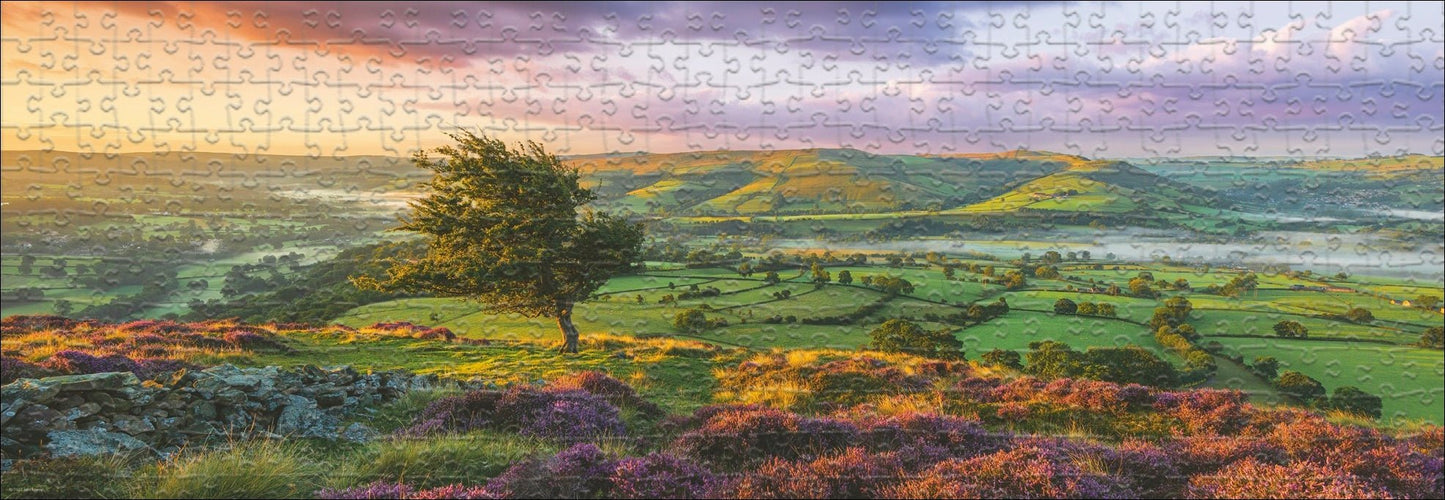 Humboldt - Lila Virágzás - panoráma HEYE 1000 darabos kirakó puzzle (HE - 30017) - puzzlegarden