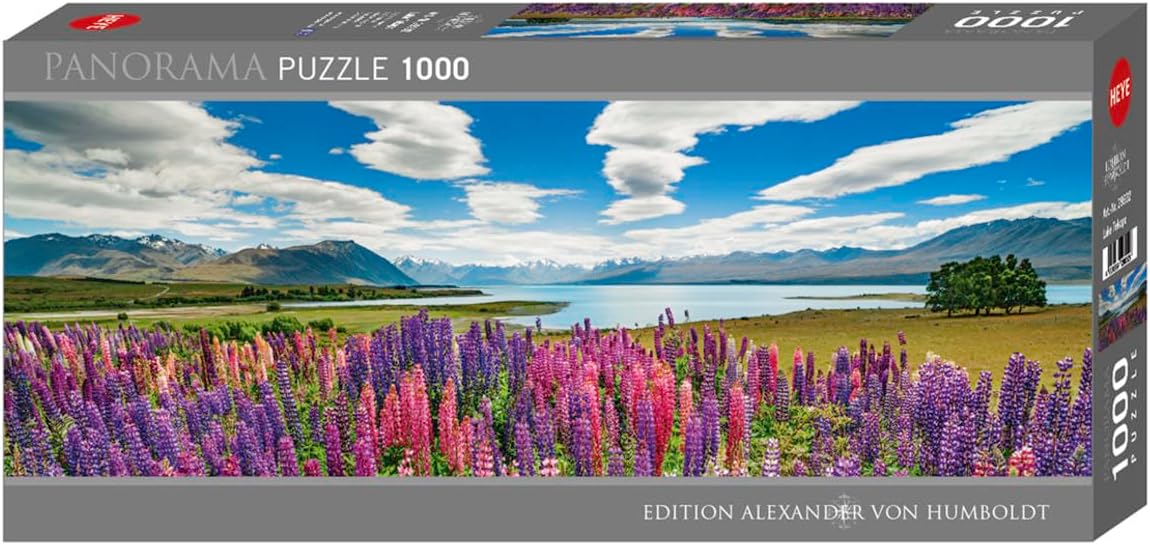 Humboldt - Tekapo - tó - panoráma HEYE 1000 darabos kirakó puzzle (HE - 29902) - puzzlegarden