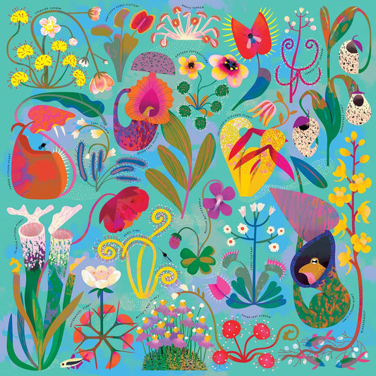 Húsevő növények Mudpuppy 500 darabos kirakó puzzle (GA - M070621I) - puzzlegarden