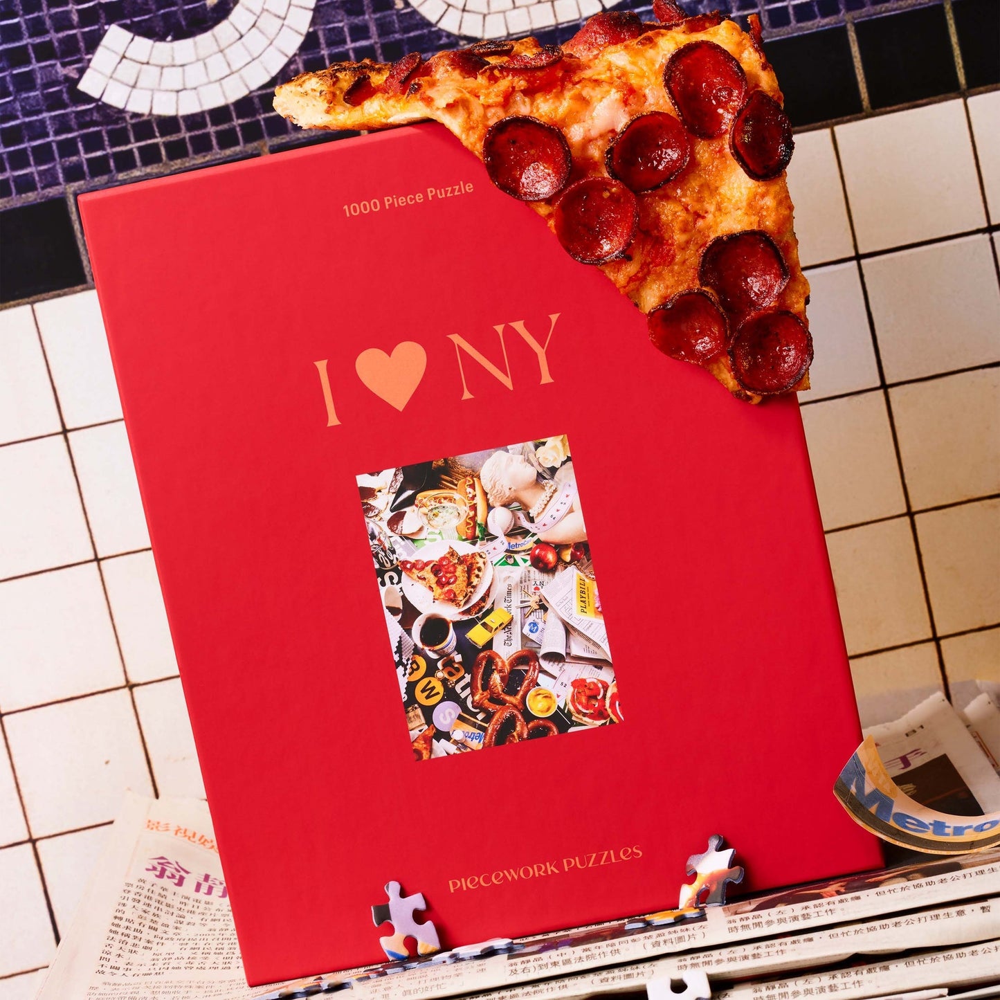 I <3 NY Piecework 1000 darabos kirakó puzzle (PW - PZ - NY - 1000) - puzzlegarden
