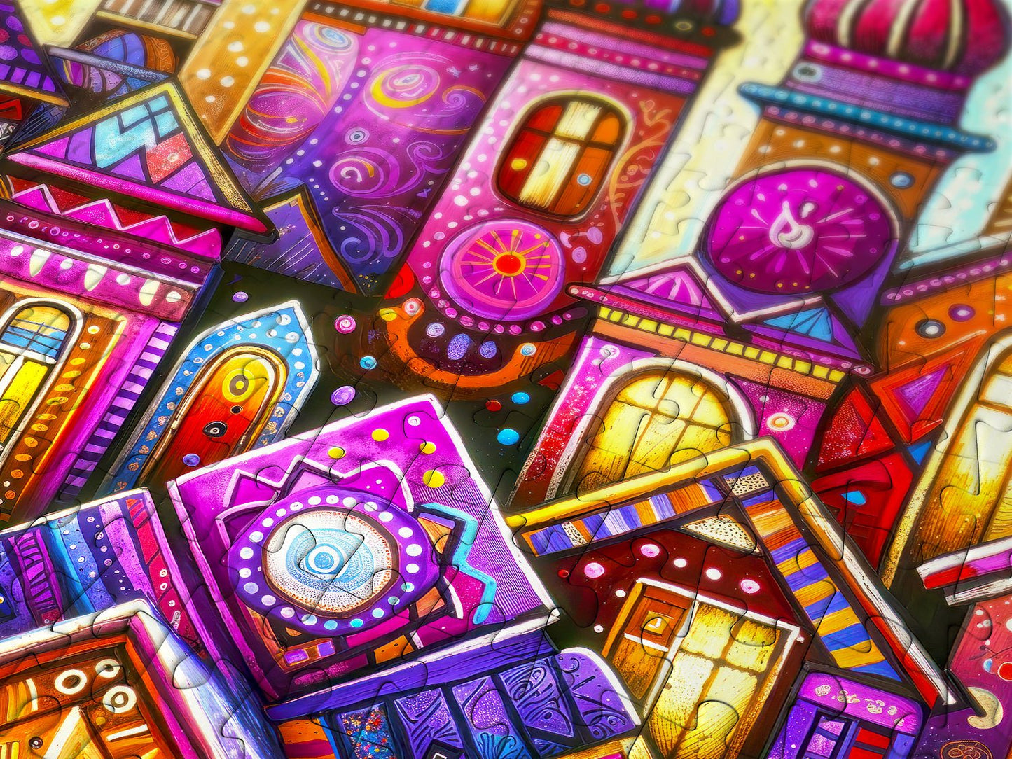 Ibolyaváros Enjoy 1000 darabos kirakó puzzle (EN - 2268) - puzzlegarden