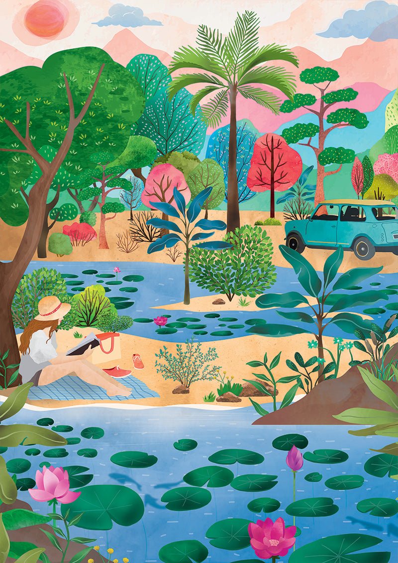 Idő magamra Pieces & Peace 1000 darabos kirakó puzzle (PaP - 0124) - puzzlegarden