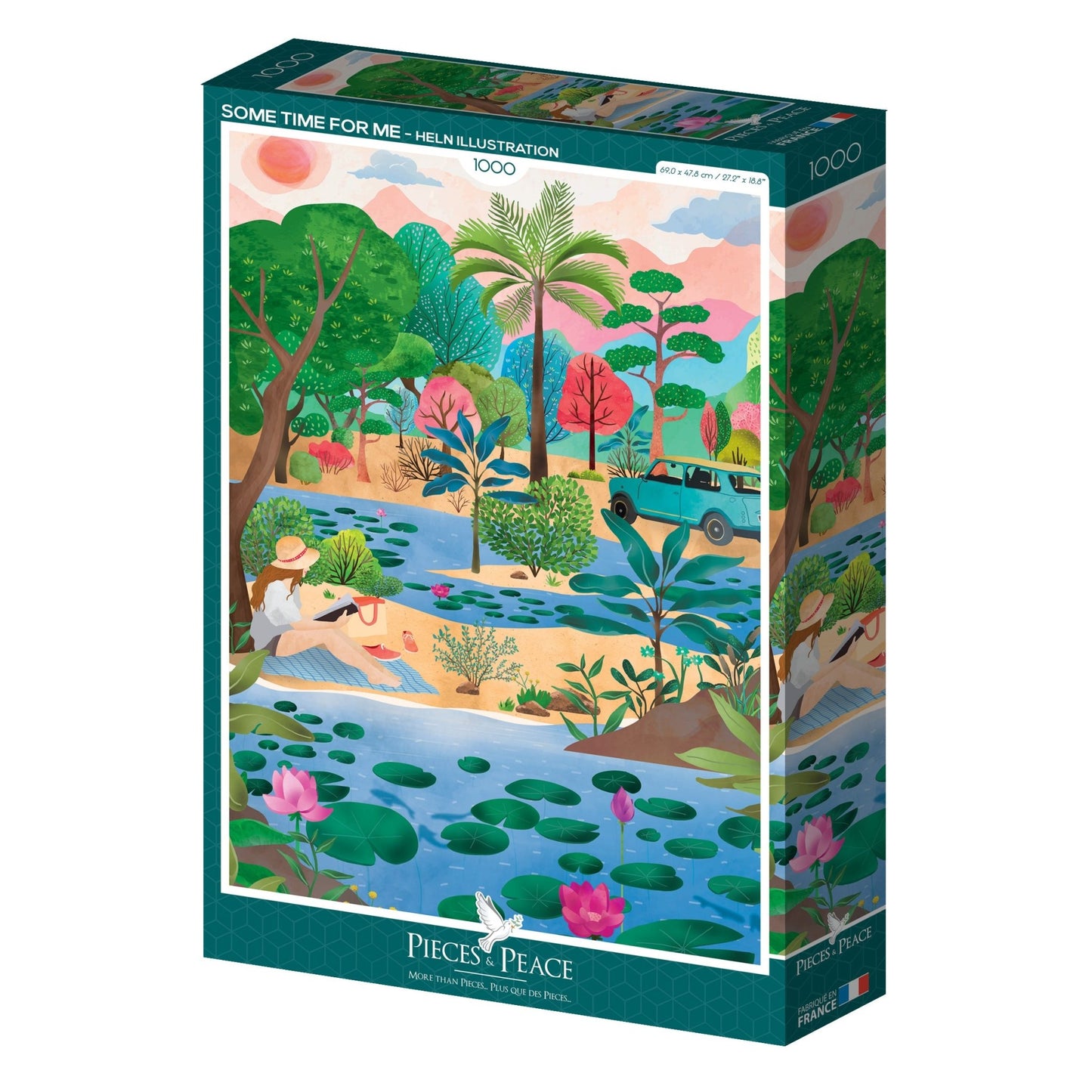 Idő magamra Pieces & Peace 1000 darabos kirakó puzzle (PaP - 0124) - puzzlegarden
