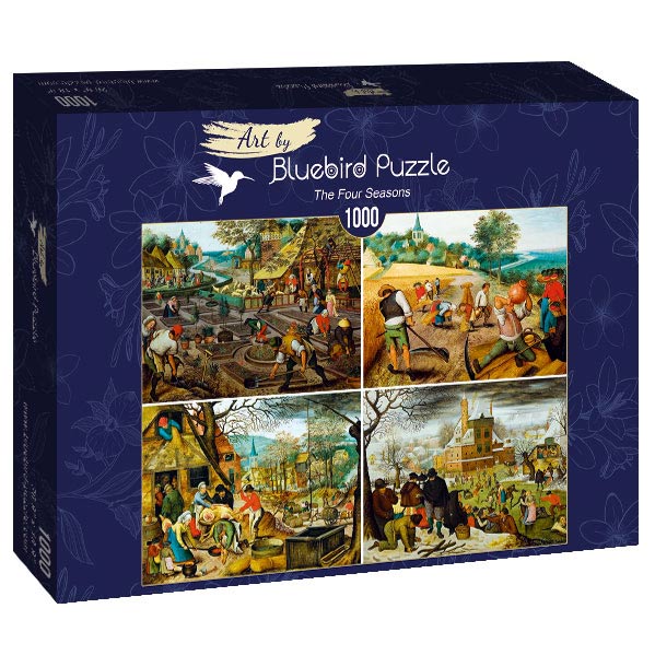 ifj. Pieter Bruegel - A Négy Évszak Bluebird 1000 darabos kirakó puzzle (BB - 60020) - puzzlegarden