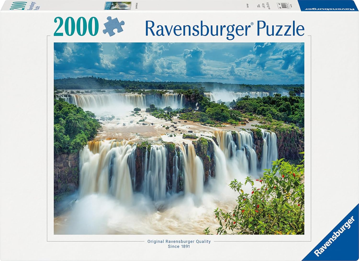 Iguazu vízesés, Brazília Ravensburger 2000 darabos kirakó puzzle (RA - 16607) - puzzlegarden