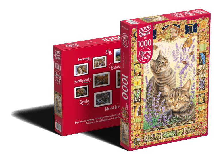 Ikrek Cherry Pazzi 1000 darabos kirakó puzzle (CP - 30196) - puzzlegarden