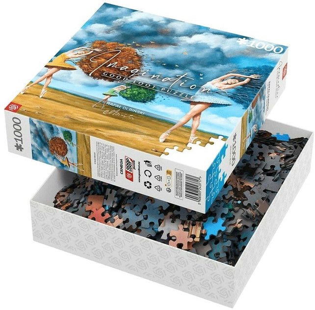Imagination - A zöld szín formája Good Loot 1000 darabos kirakó puzzle (GL - 5908305243717) - puzzlegarden
