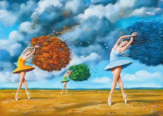 Imagination - A zöld szín formája Good Loot 1000 darabos kirakó puzzle (GL - 5908305243717) - puzzlegarden