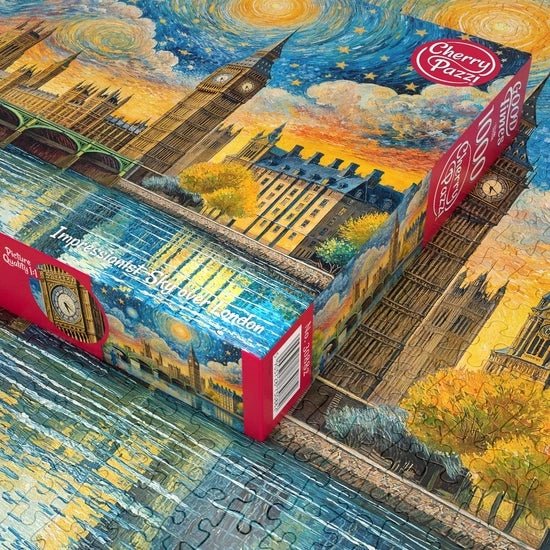 Impresszionista égbolt London felett Cherry Pazzi 1000 darabos kirakó puzzle (CP - 30882) - puzzlegarden