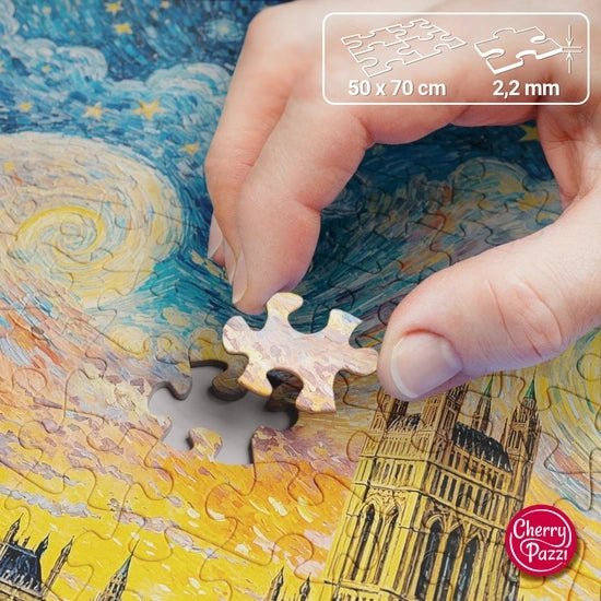 Impresszionista égbolt London felett Cherry Pazzi 1000 darabos kirakó puzzle (CP - 30882) - puzzlegarden